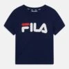 Fila Baia Mare Classic Logo Tee Unisex - Camiseta Estampada - Medieval Blue
