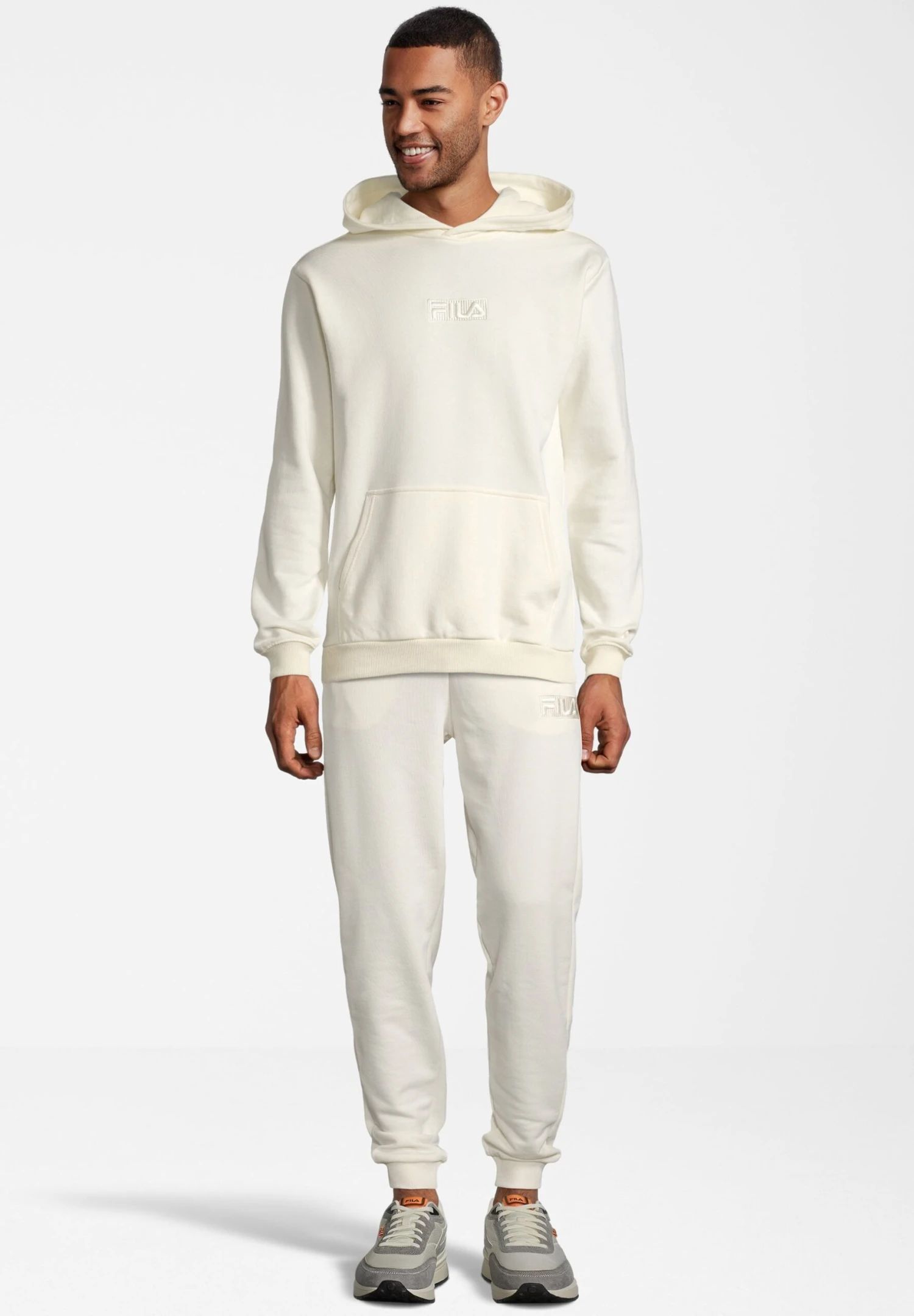 Fila Baska - Pantalones Deportivos - Egret 2 Fila Baska - Pantalones Deportivos - Egret - Imagen 2