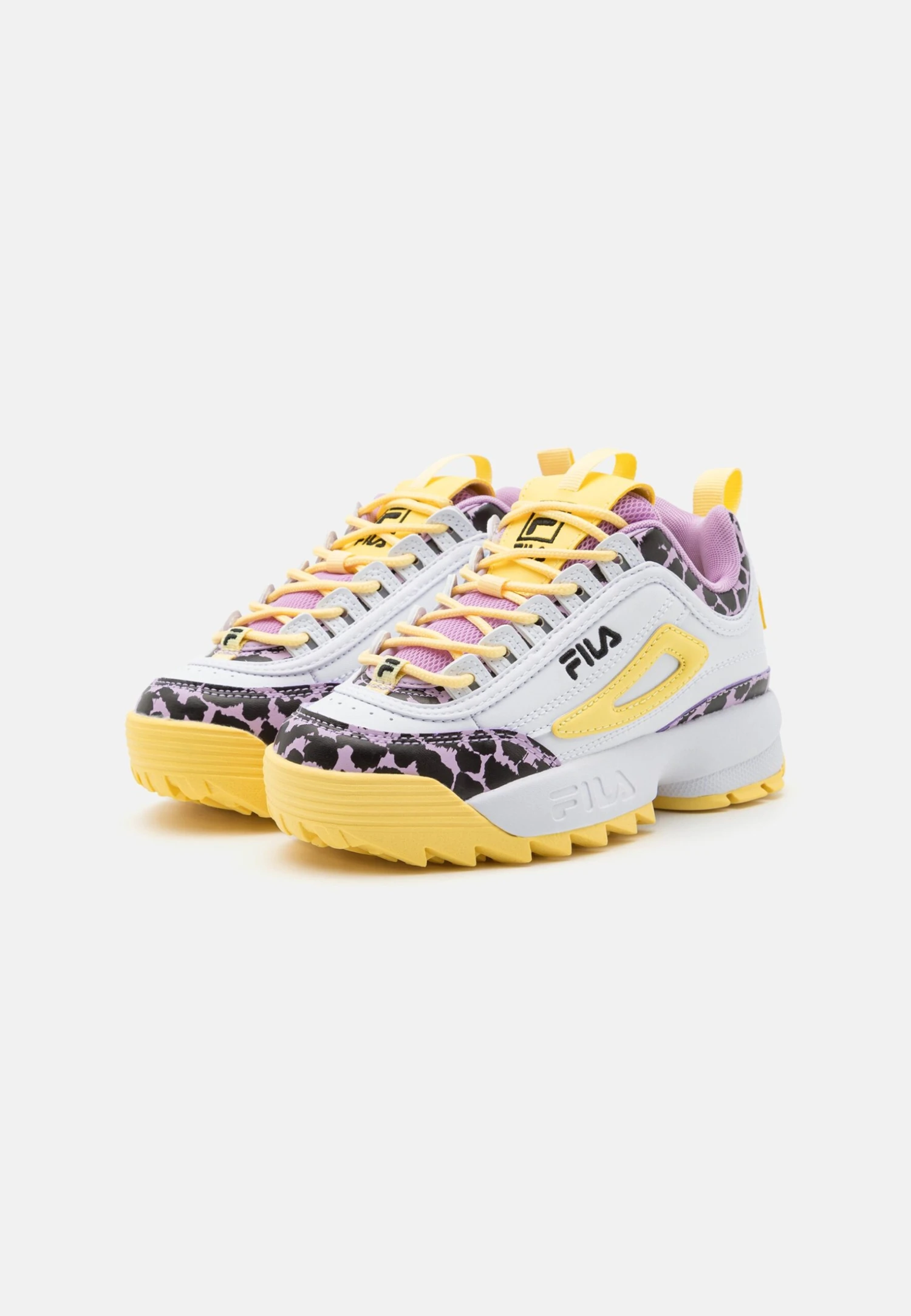 Fila Disruptor Unisex - Zapatillas - White/Pale Banana 2 Fila Disruptor Unisex - Zapatillas - White/Pale Banana - Imagen 2