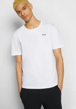 Fila Brod Tee 2 Pack - Camiseta Básica - Bright White/Light Grey Melange -Fila 09fed18c3c0146799891813032cd09a5