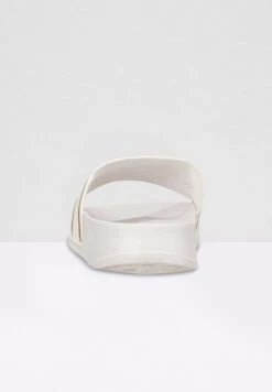 Fila Morro Bay Logo - Sandalias Planas - White Gold -Fila 0d0722a0217041389bdd62e1b946fb64