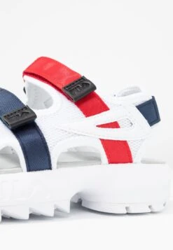 Fila Disruptor - Sandalias Con Plataforma - White/Navy/Red -Fila 0d63923116e24b278d397f04e5006a98