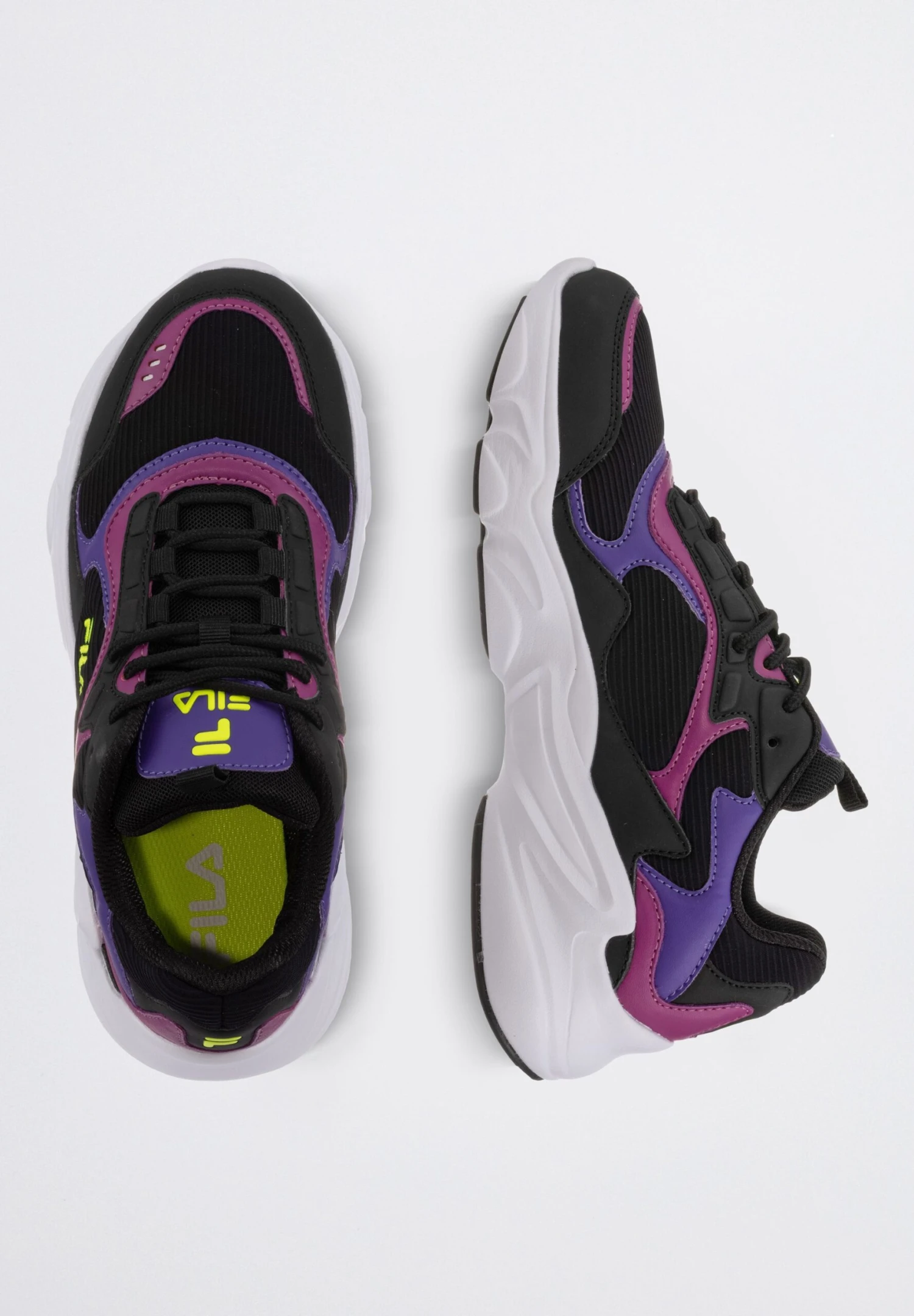 Fila Footwear Collene Cb Wmn - Zapatillas - Black-Wild Aster 7 Fila Footwear Collene Cb Wmn - Zapatillas - Black-Wild Aster - Imagen 7