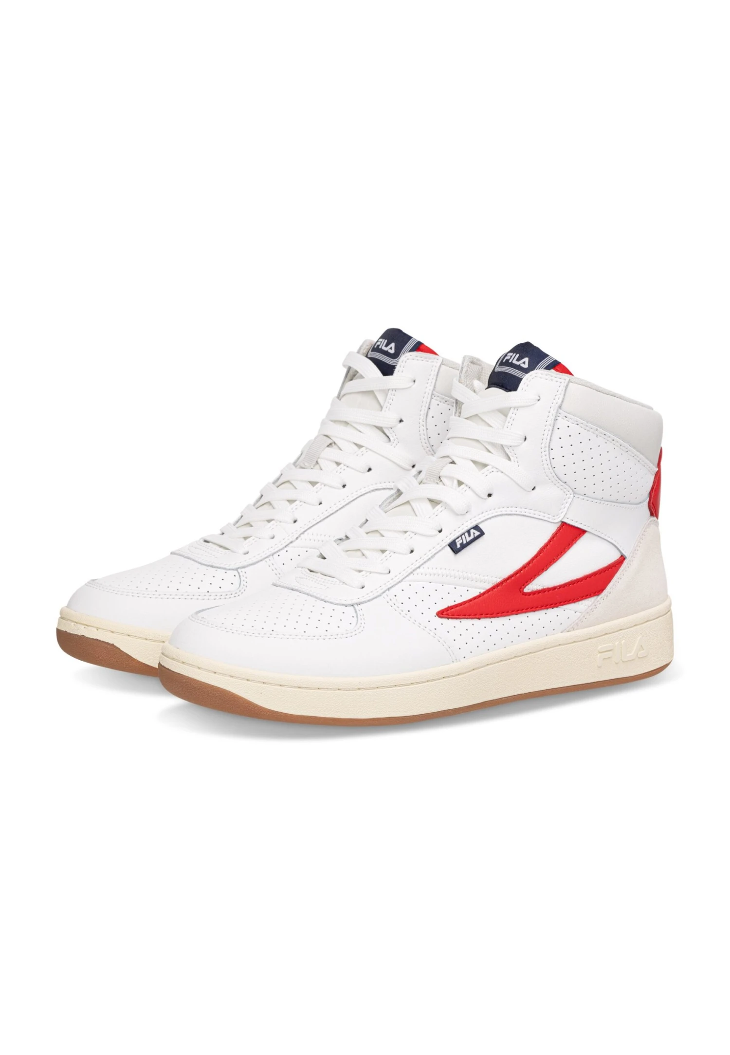 Sevaro Mid - Zapatillas Altas - White/Fila Red 2 Sevaro Mid - Zapatillas Altas - White/Fila Red - Imagen 2