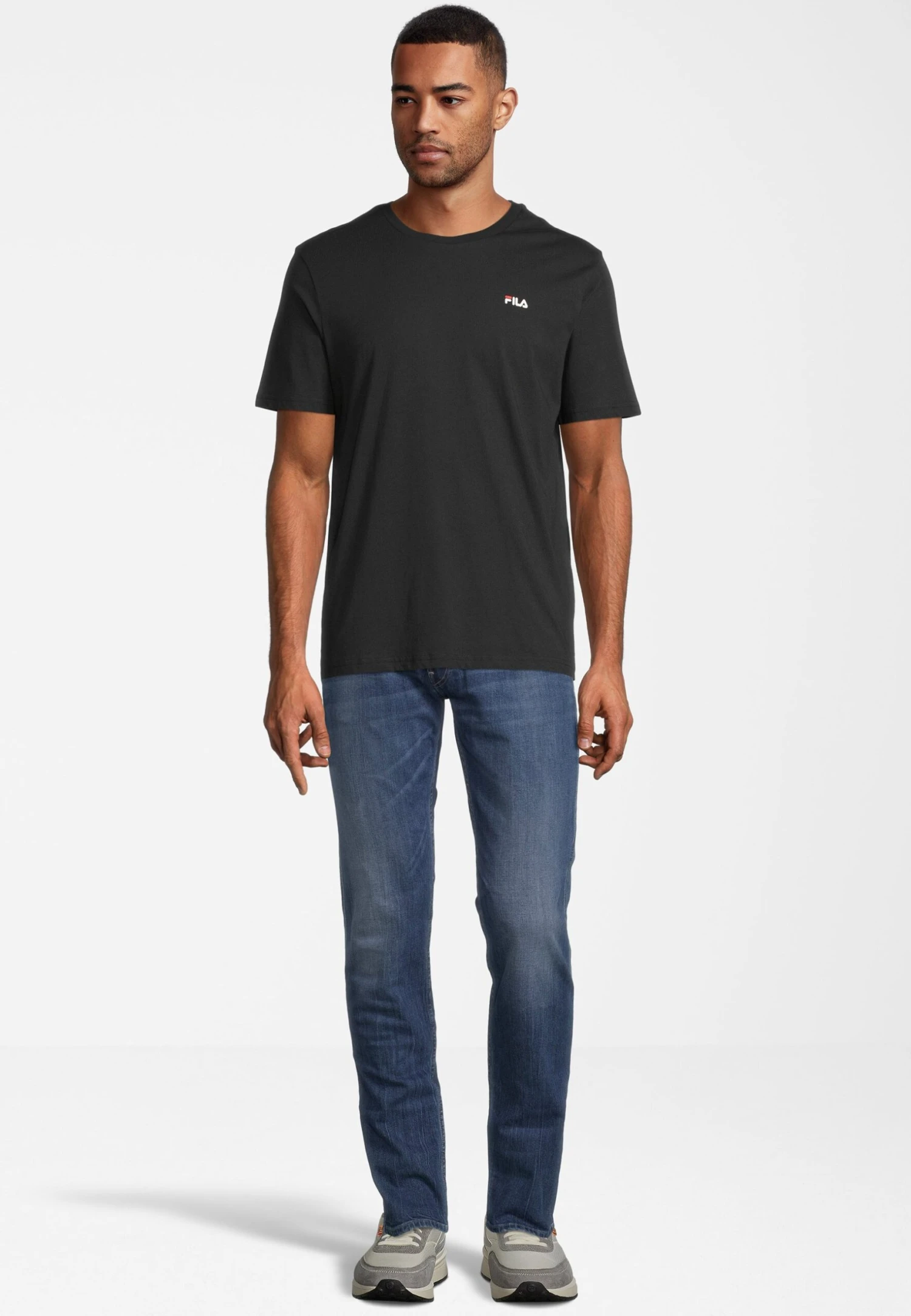 Fila Brod 2 Pack - Camiseta Básica - Black Beauty Black Beauty 2 Fila Brod 2 Pack - Camiseta Básica - Black Beauty Black Beauty - Imagen 2