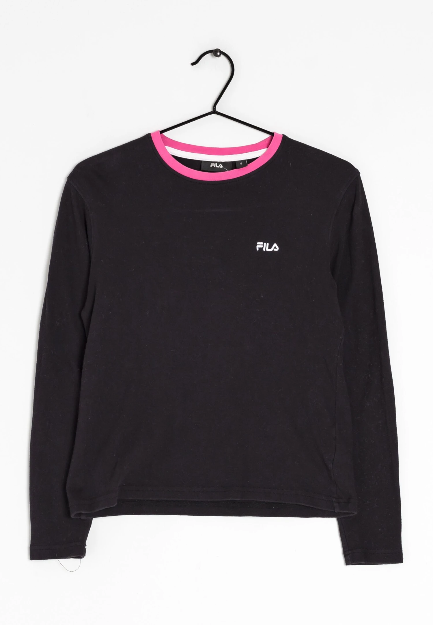 Fila Camiseta De Manga Larga - Black 1 Fila Camiseta De Manga Larga - Black