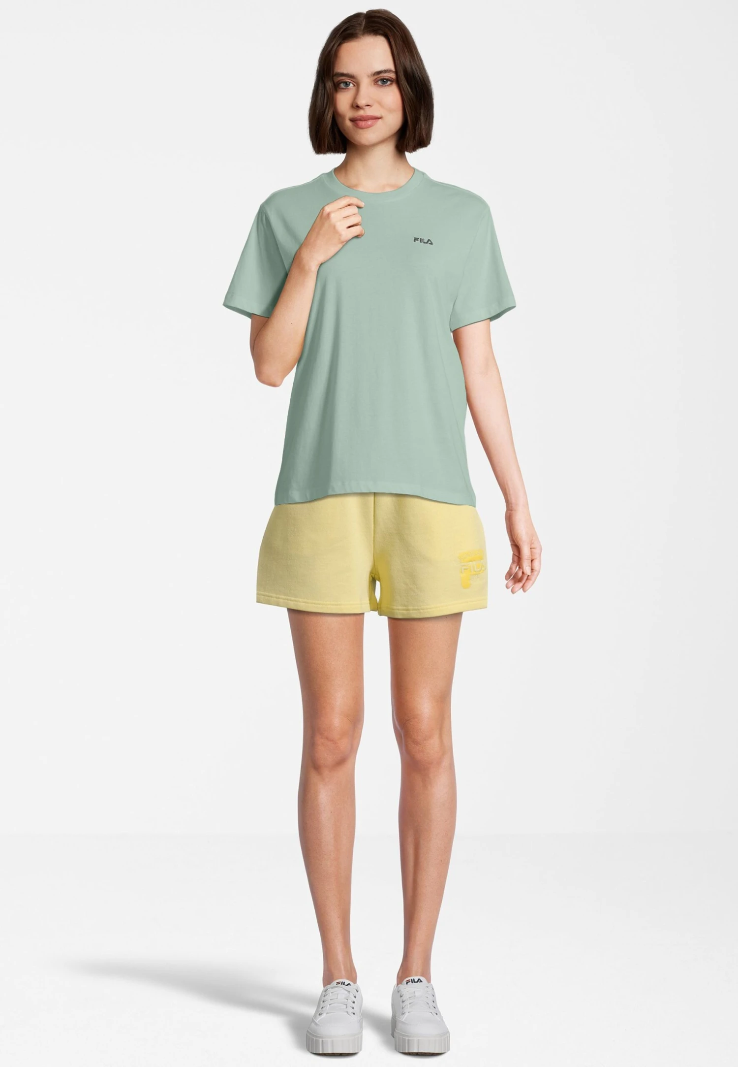 Fila Apparel Biendorf Tee - Camiseta Básica - Silt Green 2 Fila Apparel Biendorf Tee - Camiseta Básica - Silt Green - Imagen 2