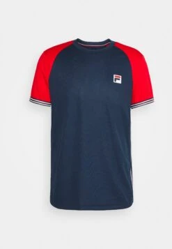 Fila Alfie - Camiseta Estampada - Peacoat Blue