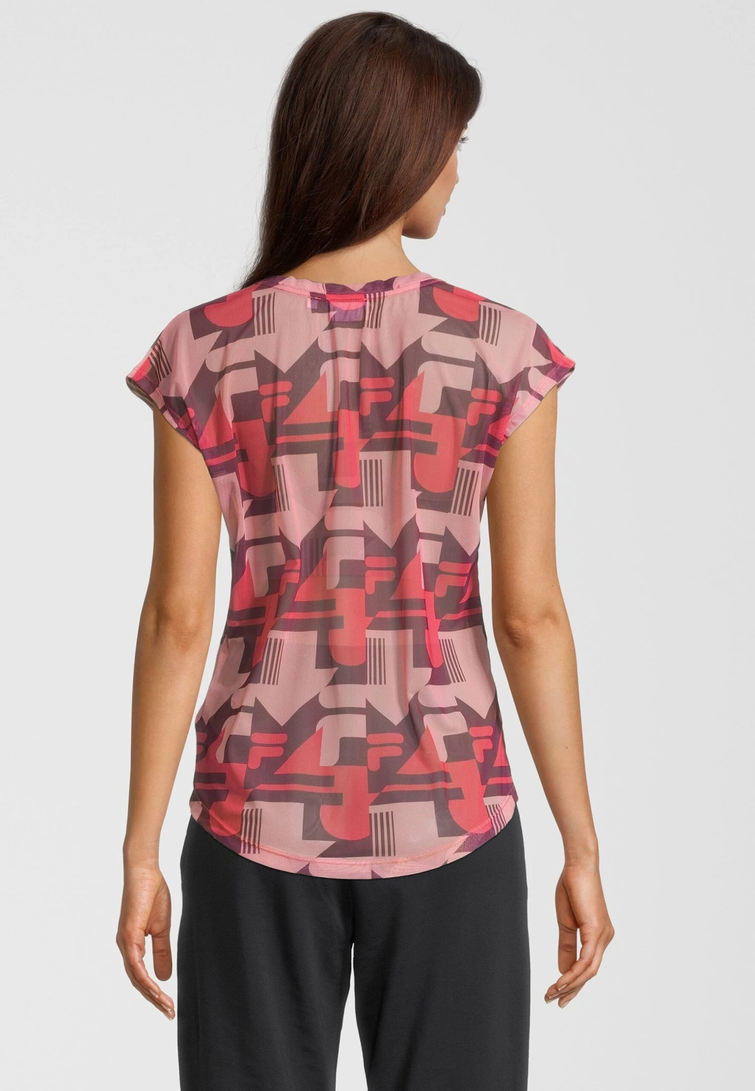 Fila Apparel Riesa - Camiseta Estampada - Amaranth React Aop 3 Fila Apparel Riesa - Camiseta Estampada - Amaranth React Aop - Imagen 3