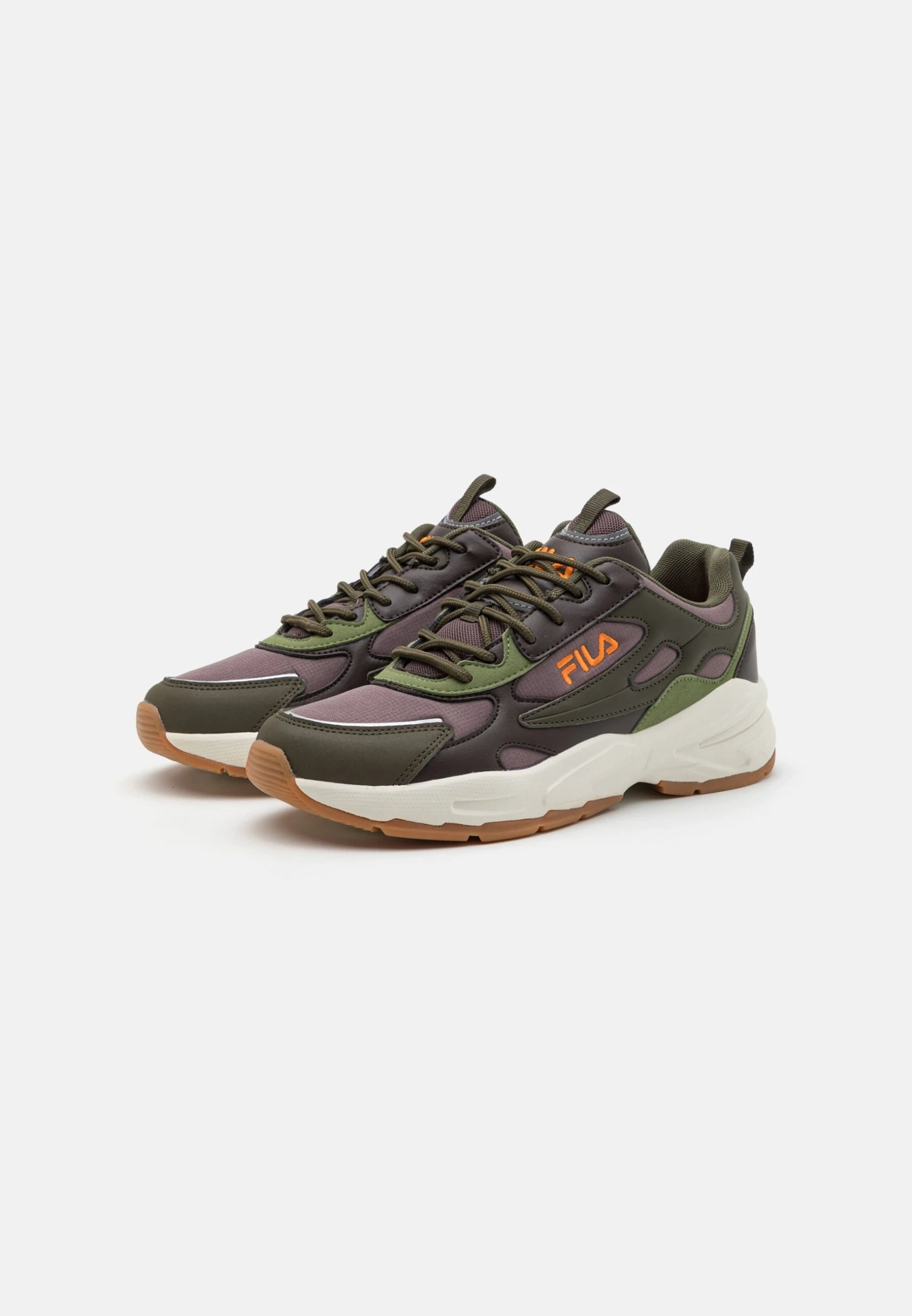 Fila Novarra Unisex - Zapatillas - Plum Truffle/Oil Green 2 Fila Novarra Unisex - Zapatillas - Plum Truffle/Oil Green - Imagen 2