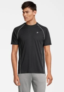 Fila Apparel Lexow Raglan - Camiseta Básica - Black