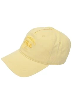 Fila Barnaul 5 Panel With Elevated Basic Logo - Gorra - Pale Banana
