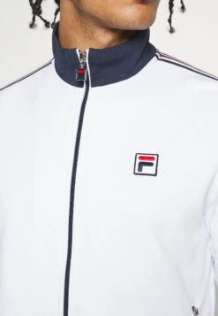 Fila Jacket Jake - Chaqueta De Entrenamiento - White -Fila 13c008866f9d4669aeb92067a7841848