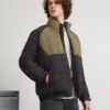 Fila Tarsus - Chaqueta De Invierno - Black/Olive Night
