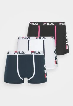 Fila Man 3 Pack - Culotte - White/Navy/Raspberry -Fila 160ecba6f29e476eb9bd49b201cd3ca3