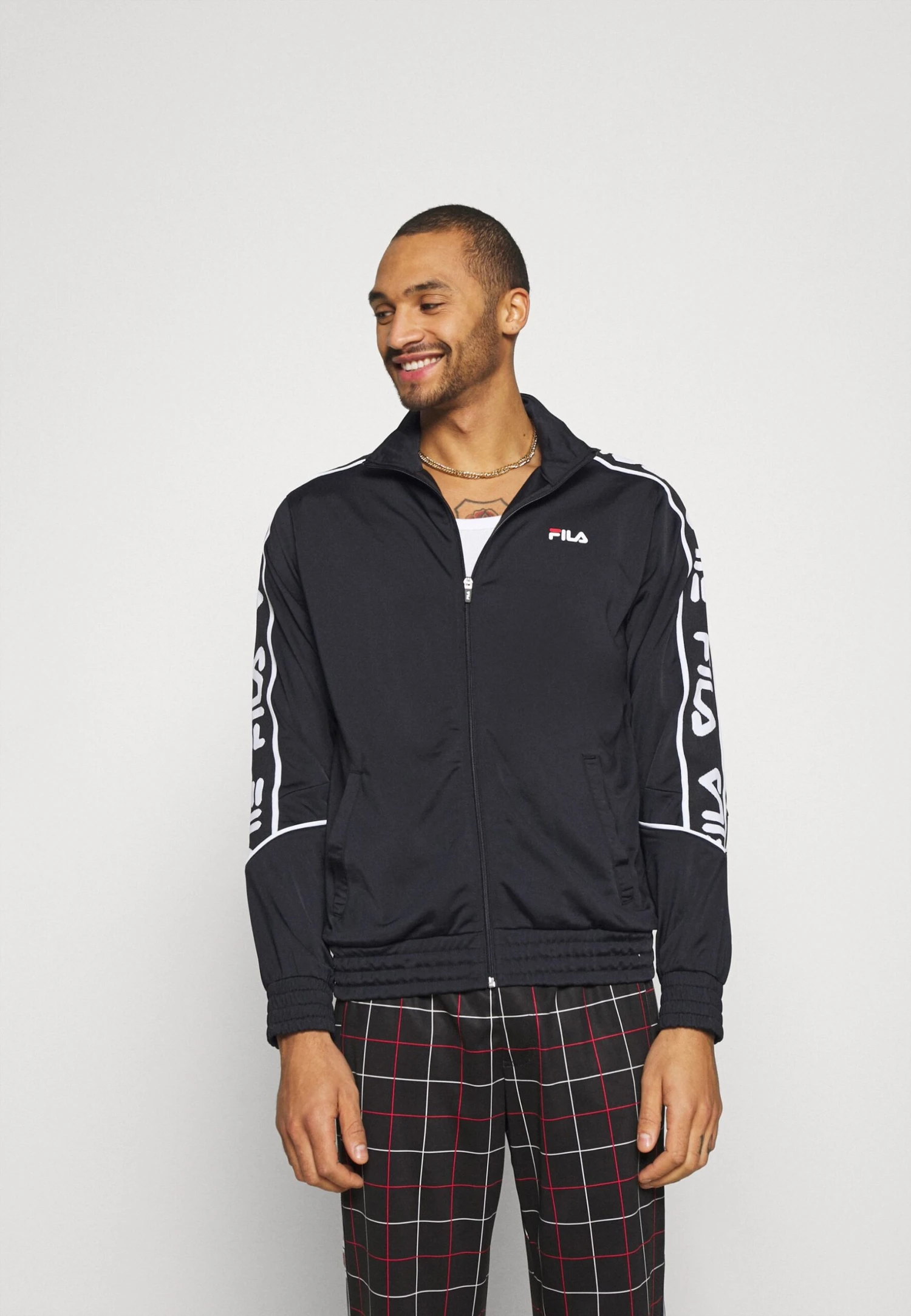 Fila Ted Track Jacket - Chaqueta De Entrenamiento - Black 1 Fila Ted Track Jacket - Chaqueta De Entrenamiento - Black