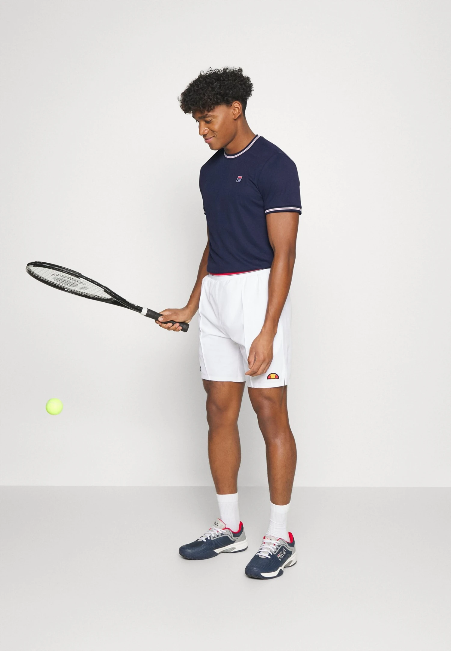 Fila Marlon - Camiseta Deportiva - Navy 2 Fila Marlon - Camiseta Deportiva - Navy - Imagen 2