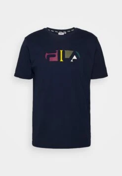 Fila Berling Tee - Camiseta Estampada - Black Iris -Fila 1a687246ed094b90ac32050faf050241