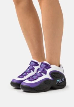 Fila Grant Hill Mid- Zapatillas Altas - Black/Electric Purple