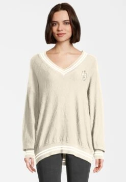 Fila Telling V Neck - Jersey De Punto - Antique White