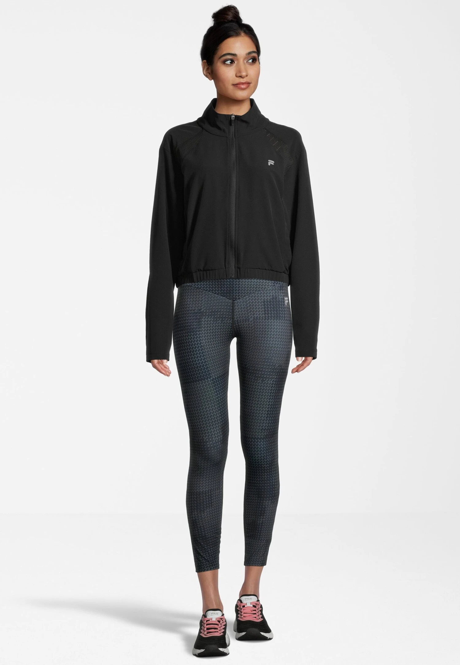 Fila Apparel Rovereto Cropped - Chaqueta De Entrenamiento - Black 2 Fila Apparel Rovereto Cropped - Chaqueta De Entrenamiento - Black - Imagen 2