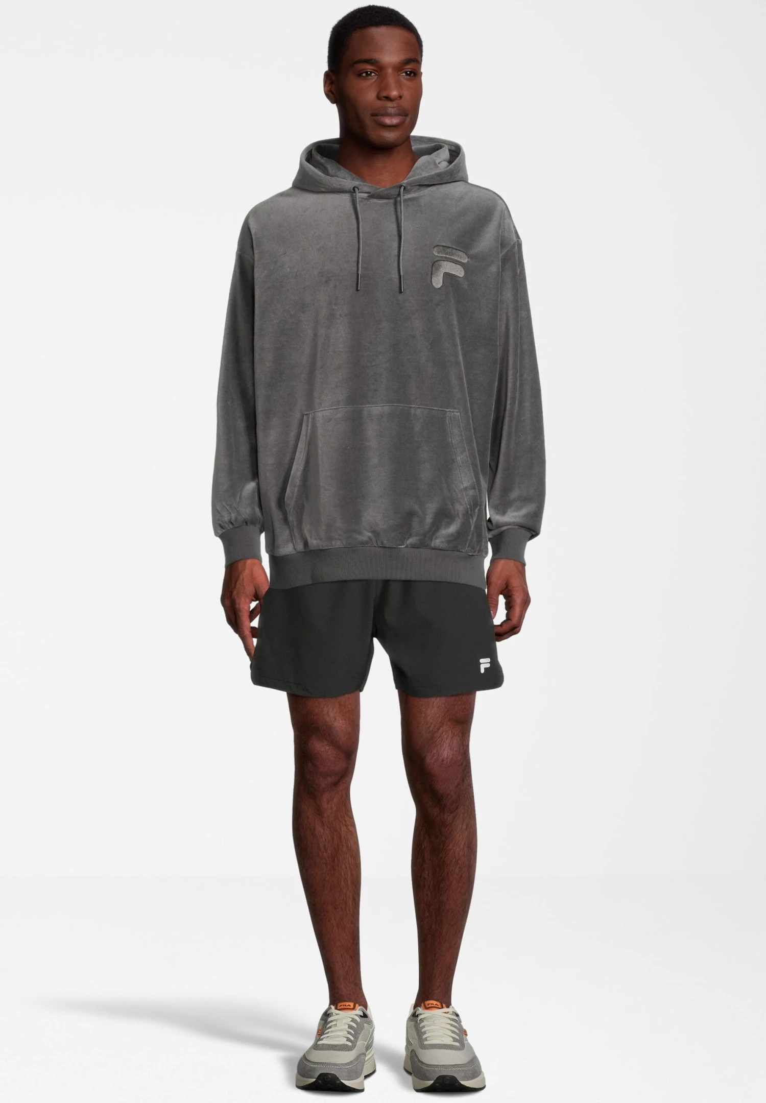 Fila Apparel Chartres Oversized - Jersey Con Capucha - Iron Gate 2 Fila Apparel Chartres Oversized - Jersey Con Capucha - Iron Gate - Imagen 2