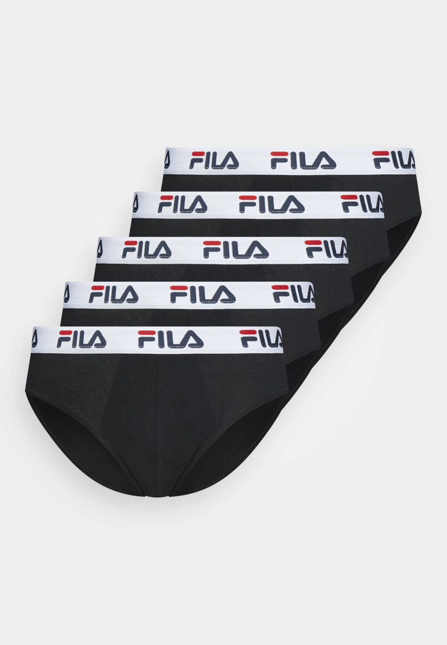 Fila Man Brief 5 Pack - Braguitas - Black 1 Fila Man Brief 5 Pack - Braguitas - Black