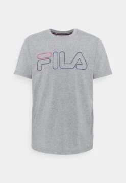 Fila Ricki - Camiseta Estampada - Light Grey Merlange