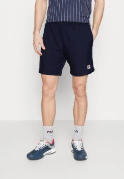 Fila Leon - Pantalón Corto De Deporte - Navy