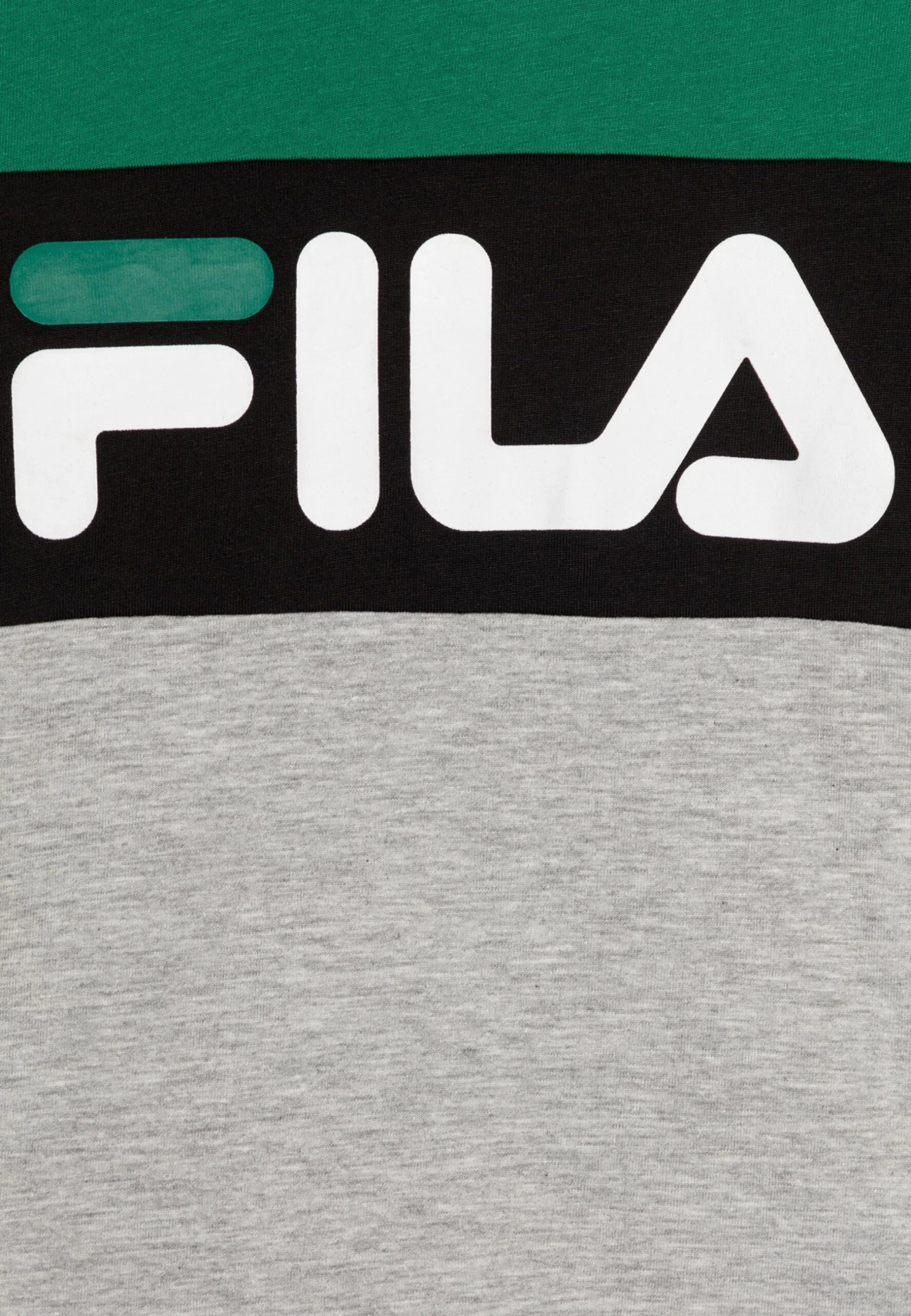 Fila Balimo Blocked Tee Unisex - Camiseta Estampada - Light Grey Melange/Verdant Green/Black 3 Fila Balimo Blocked Tee Unisex - Camiseta Estampada - Light Grey Melange/Verdant Green/Black - Imagen 3