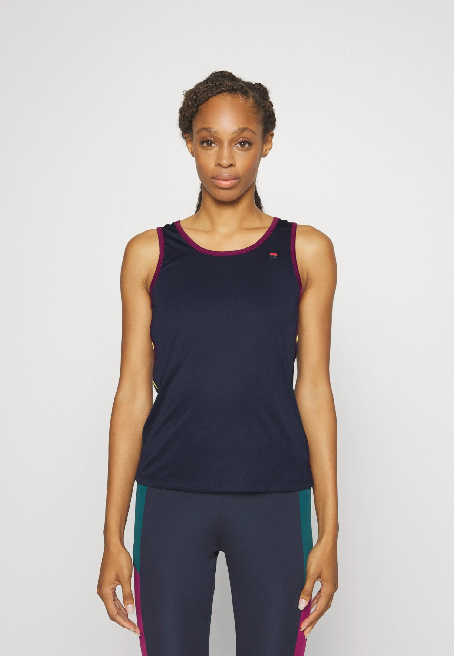 Fila Top Drew - Top - Navy 1 Fila Top Drew - Top - Navy