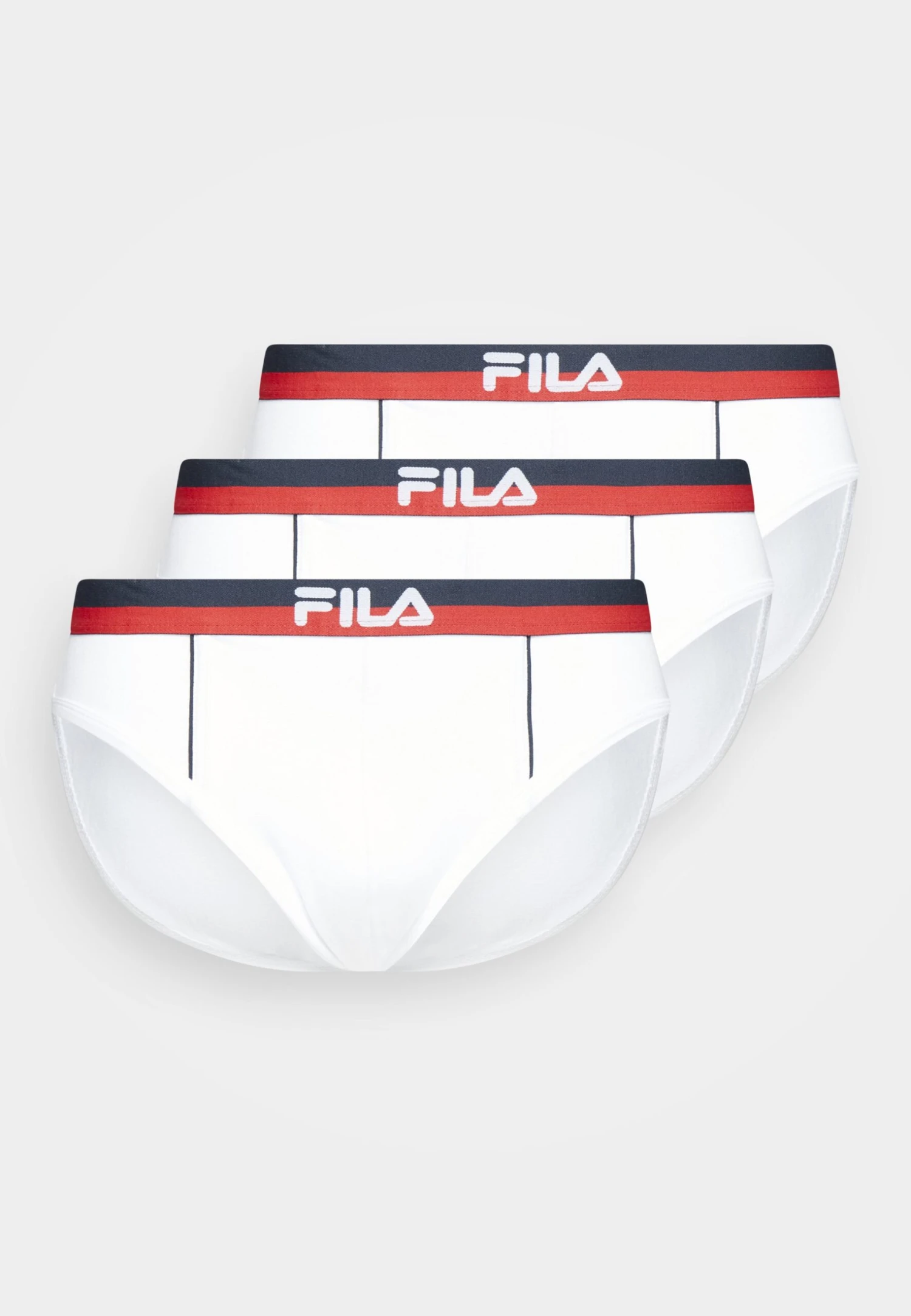 Fila Man Brief 3 Pack - Braguitas - White 1 Fila Man Brief 3 Pack - Braguitas - White