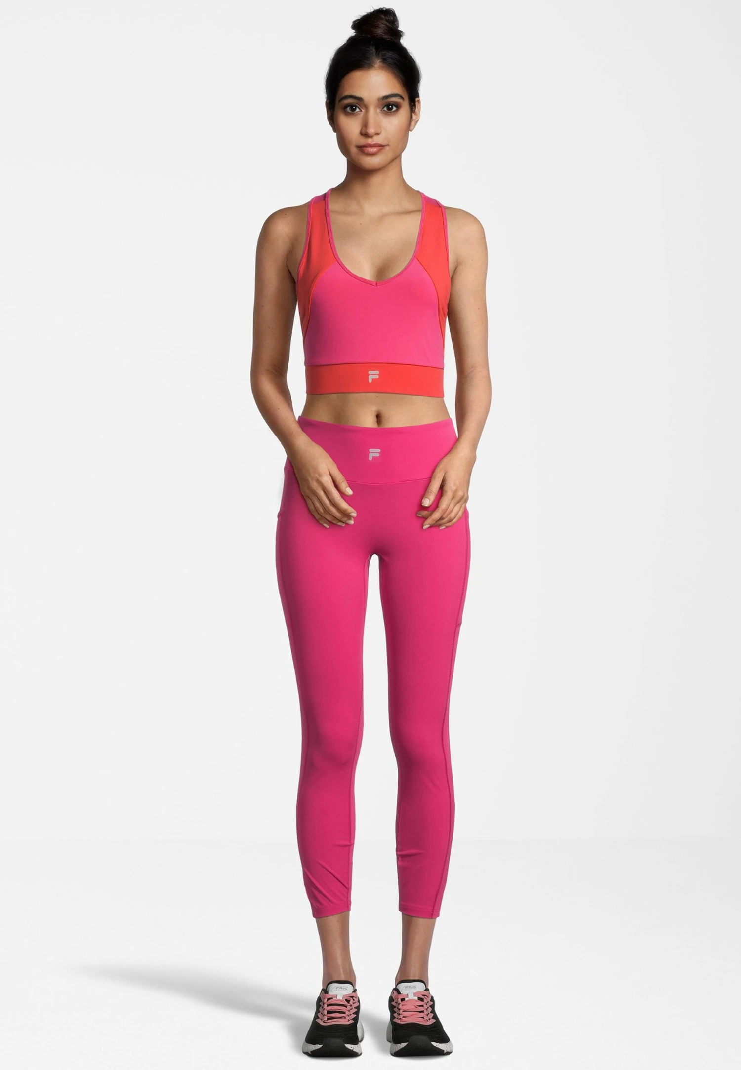 Fila Revere- Sujetador Deportivo - Pink Yarrow Bittersweet 2 Fila Revere- Sujetador Deportivo - Pink Yarrow Bittersweet - Imagen 2