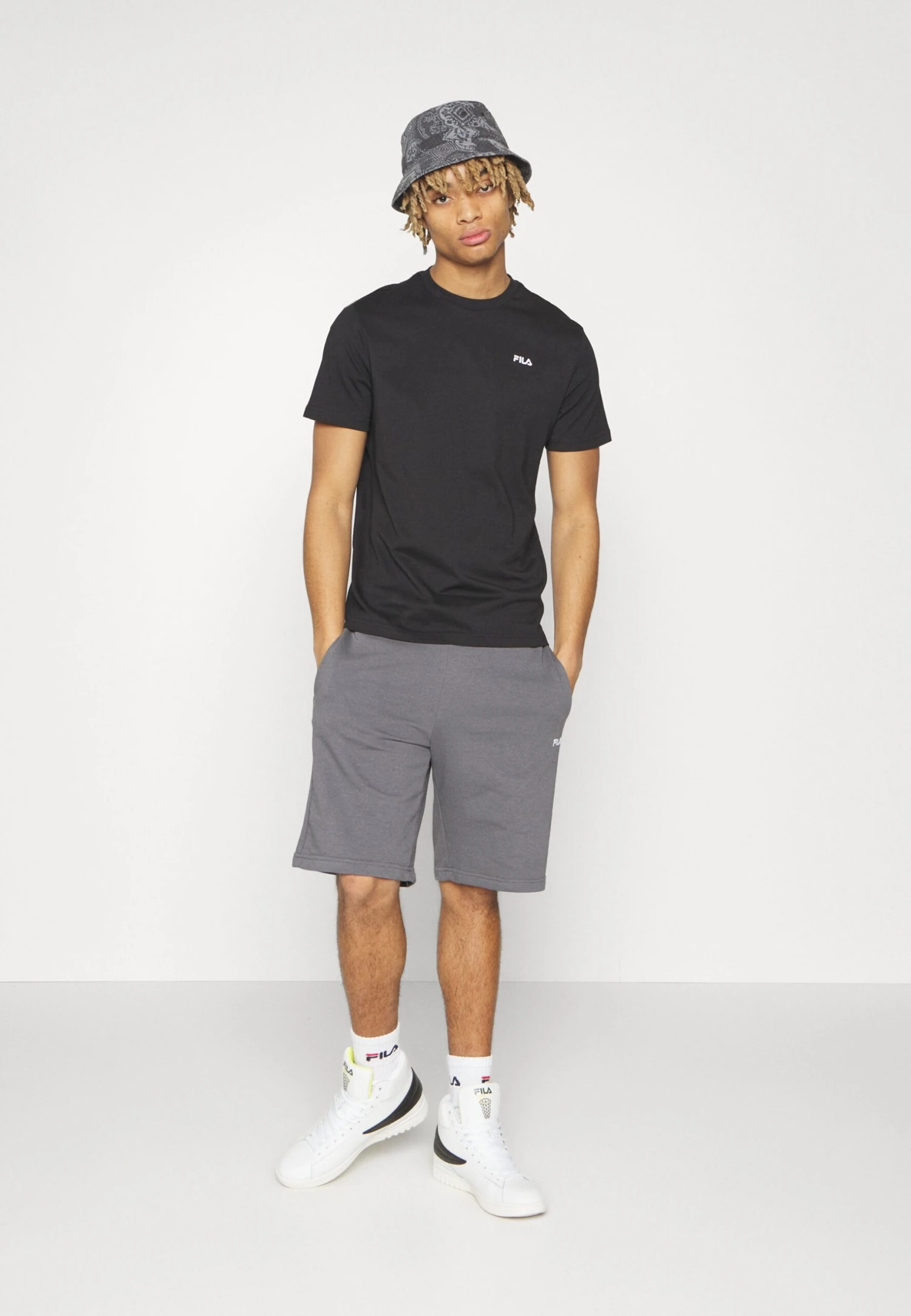 Fila Blehen - Shorts - Iron Gate 5 Fila Blehen - Shorts - Iron Gate - Imagen 5