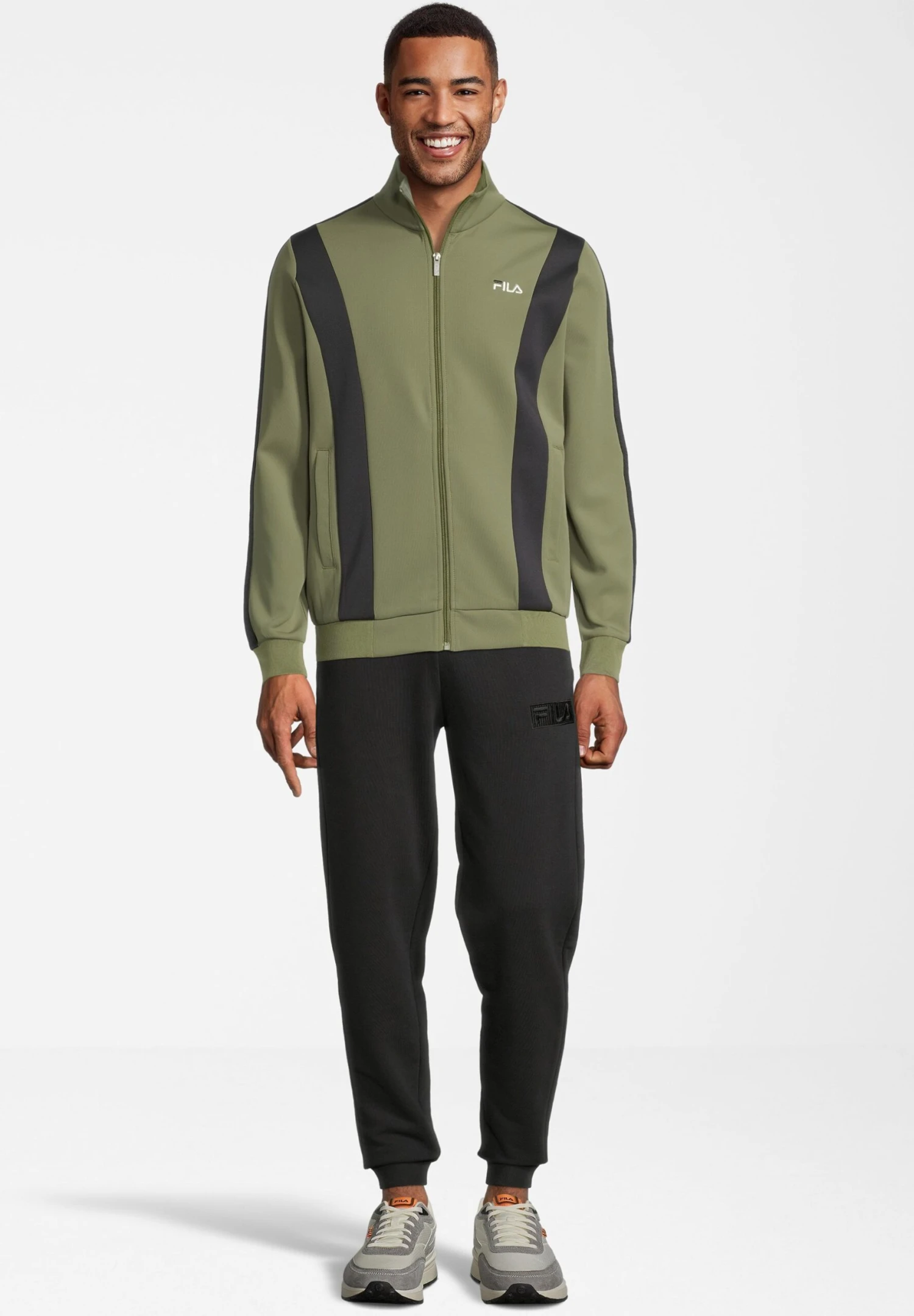 Fila Bastia - Chaqueta De Entrenamiento - Loden Green Moonless Night 2 Fila Bastia - Chaqueta De Entrenamiento - Loden Green Moonless Night - Imagen 2