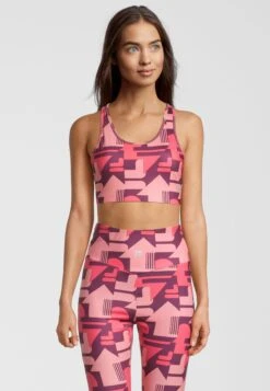 Fila Ragusa Aop- Leggings - Amaranth React Aop