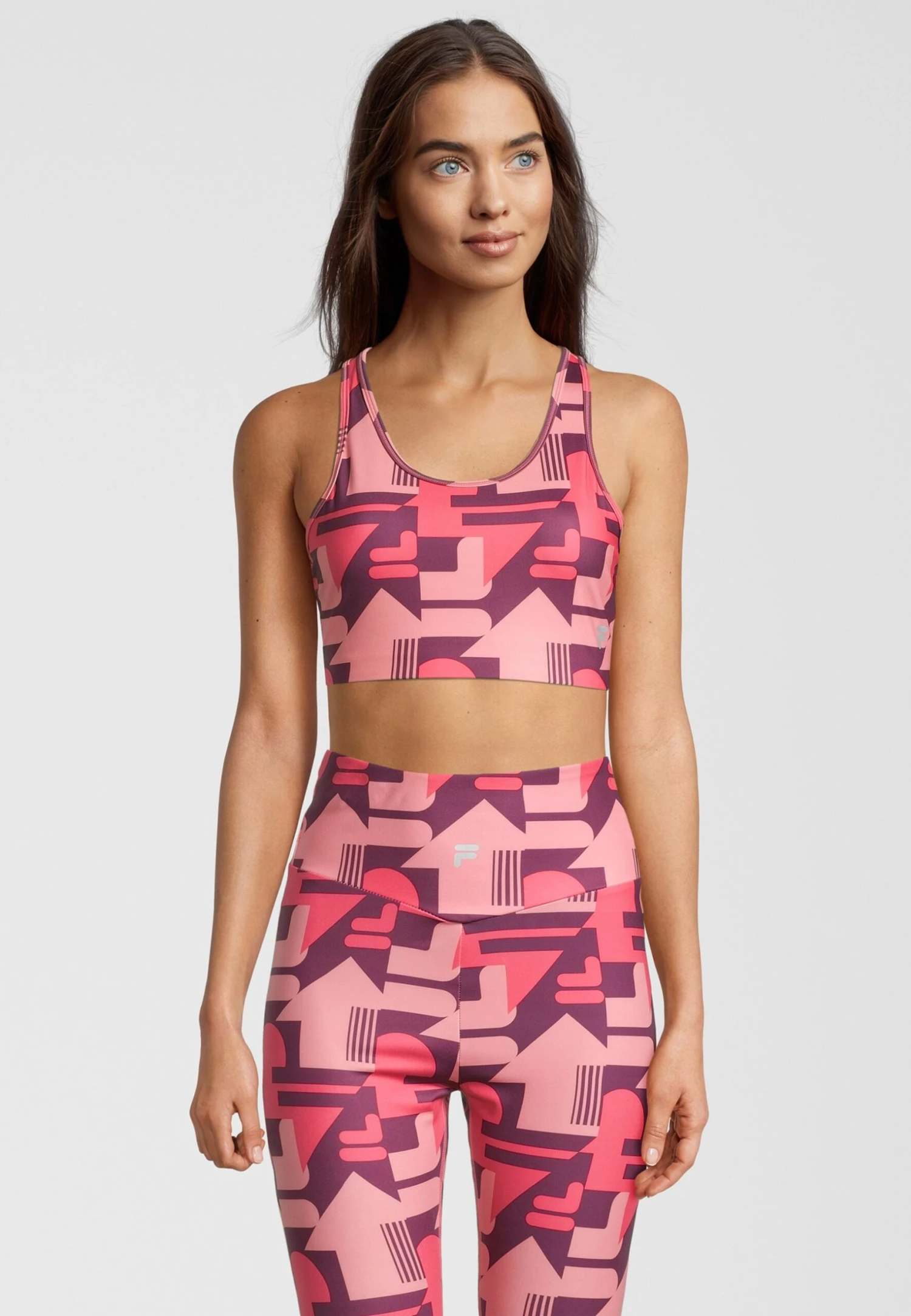 Fila Ragusa Aop- Leggings - Amaranth React Aop 1 Fila Ragusa Aop- Leggings - Amaranth React Aop