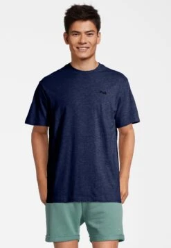 Fila Apparel Berloz- Camiseta Básica - Medieval Blue