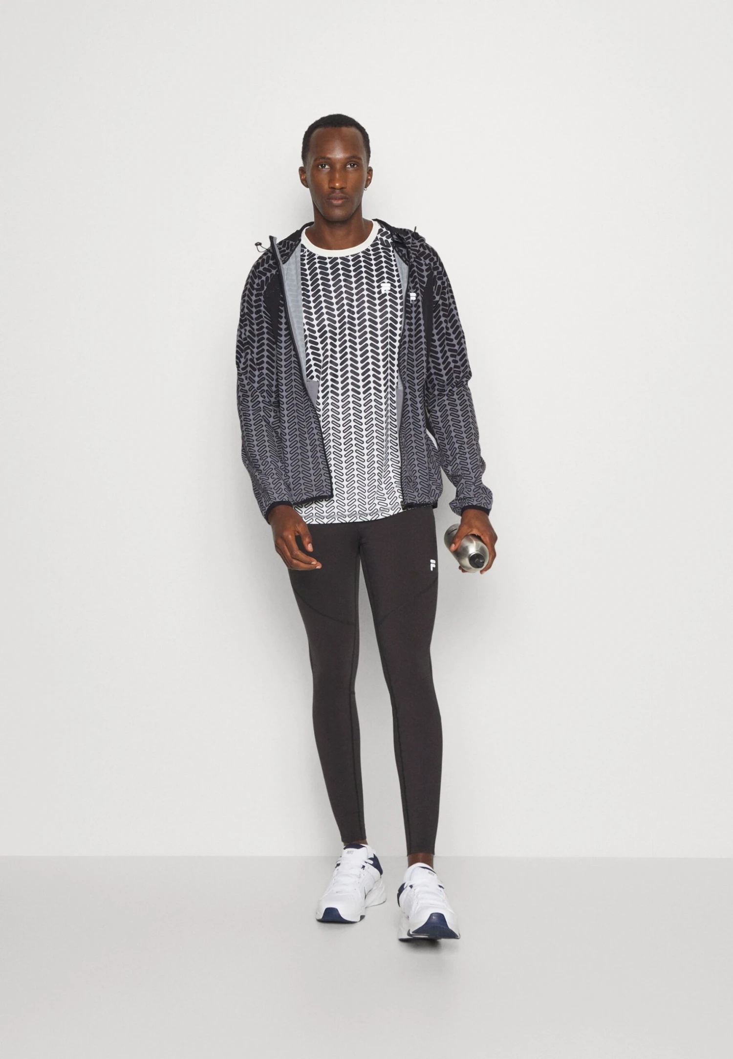 Fila Raga Hooded Running Jacket - Chaqueta De Running - Night Owl 2 Fila Raga Hooded Running Jacket - Chaqueta De Running - Night Owl - Imagen 2