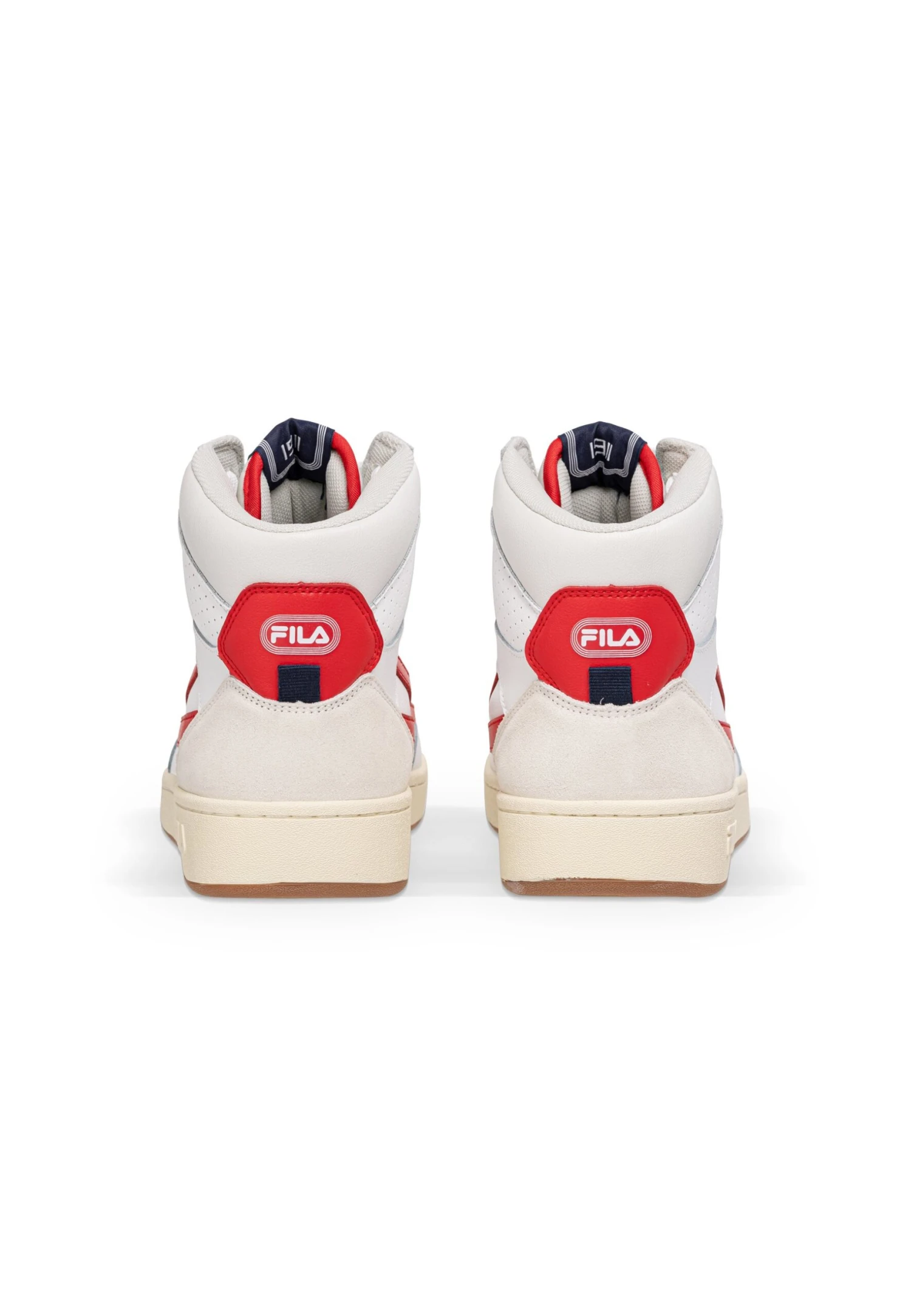 Footwear Sevaro Mid - Zapatillas Altas - White/Fila Red 4 Footwear Sevaro Mid - Zapatillas Altas - White/Fila Red - Imagen 4