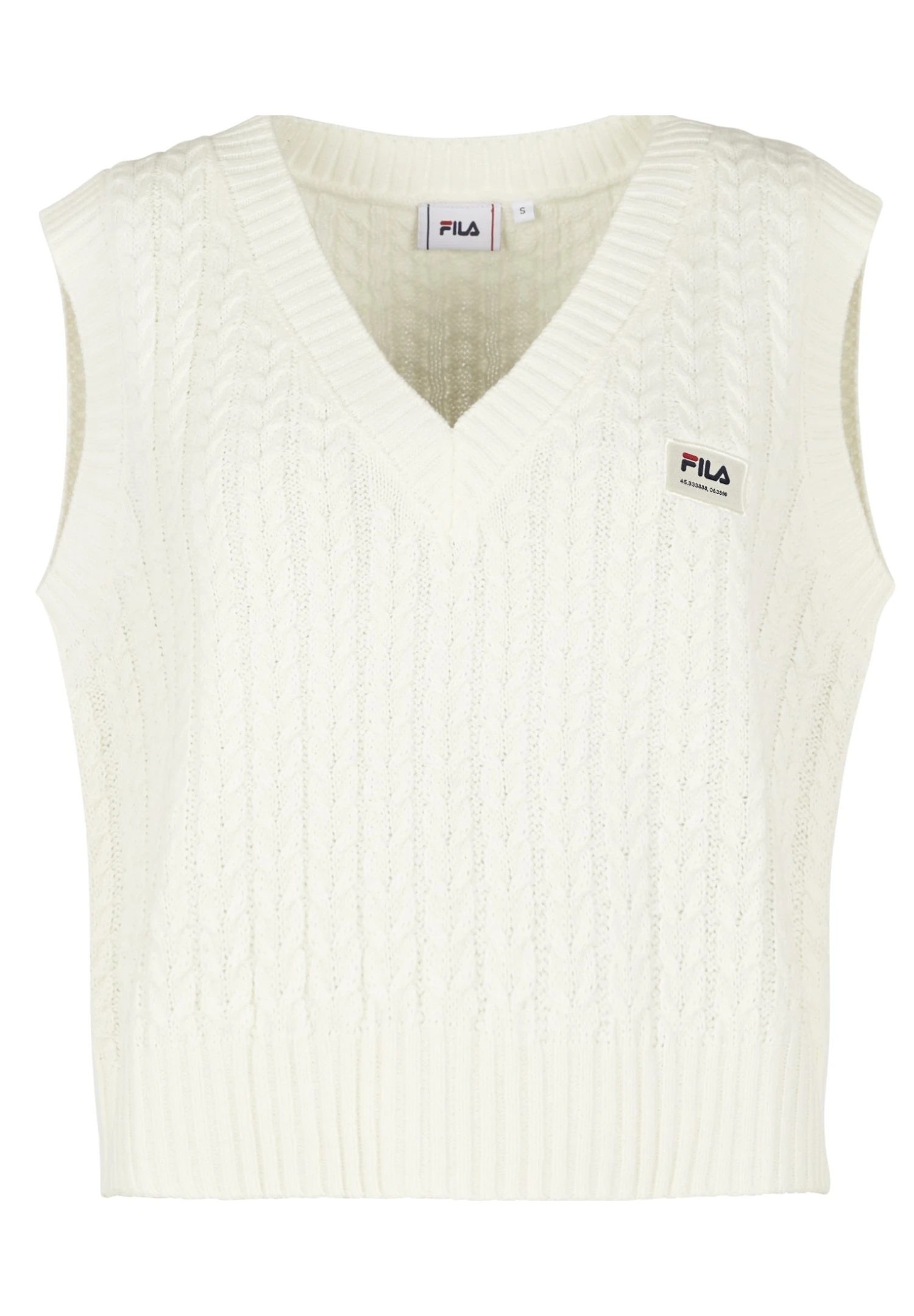 Fila Apparel Tarragona Cropped - Jersey De Punto - Cloud Dancer 1 Fila Apparel Tarragona Cropped - Jersey De Punto - Cloud Dancer