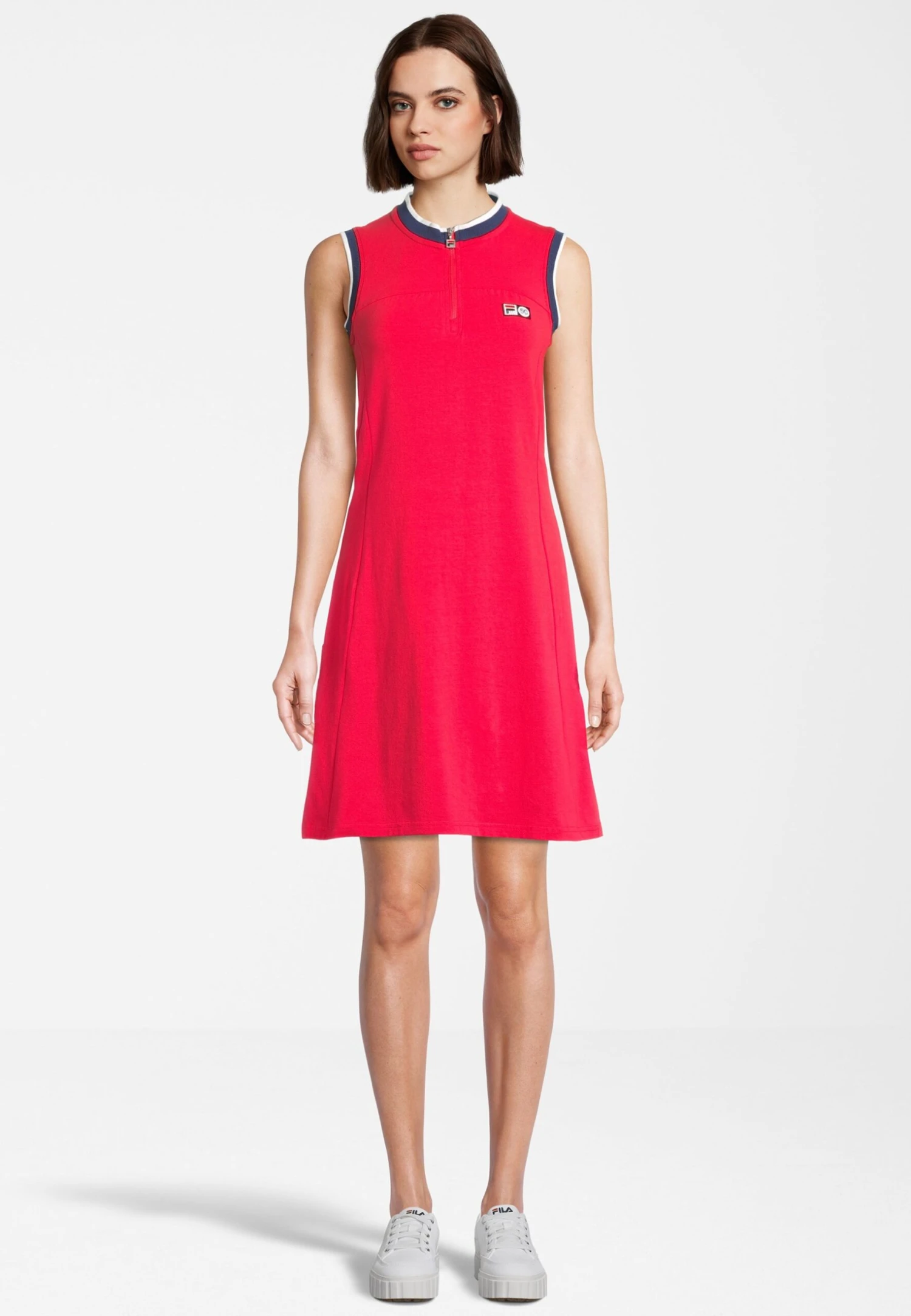 Fila Apparel Zetel- Vestido Informal - Bright White 1 Fila Apparel Zetel- Vestido Informal - Bright White