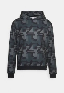 Fila Riad Regular Hoody - Jersey Con Capucha - Black Beauty -Fila 4fdf78f7c6c54b71bbc6b1dd29868d7f