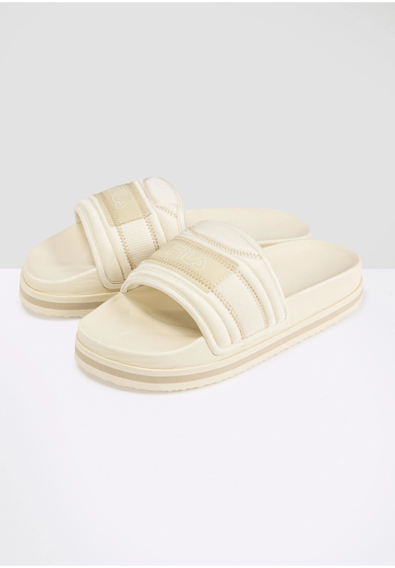 Fila Morro Bay Zeppa Lounge - Chanclas De Baño - Marshmallow Oyster Gray 6 Fila Morro Bay Zeppa Lounge - Chanclas De Baño - Marshmallow Oyster Gray - Imagen 6