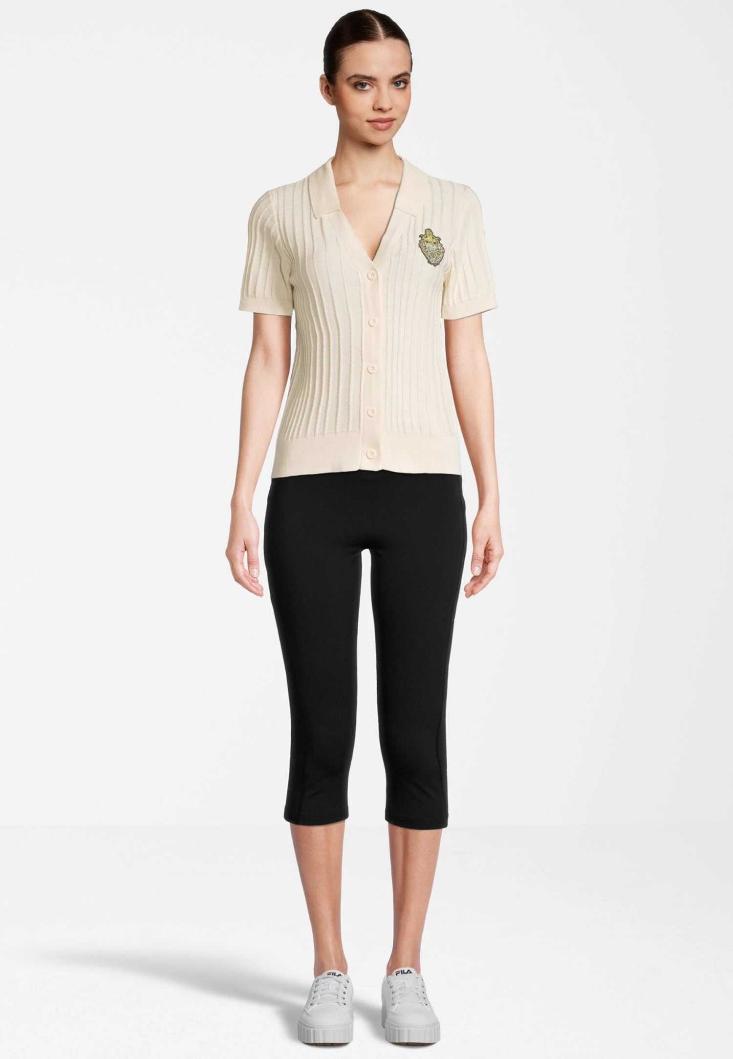 Fila Apparel Tarp - Sudadera Con Cremallera - Antique White 2 Fila Apparel Tarp - Sudadera Con Cremallera - Antique White - Imagen 2