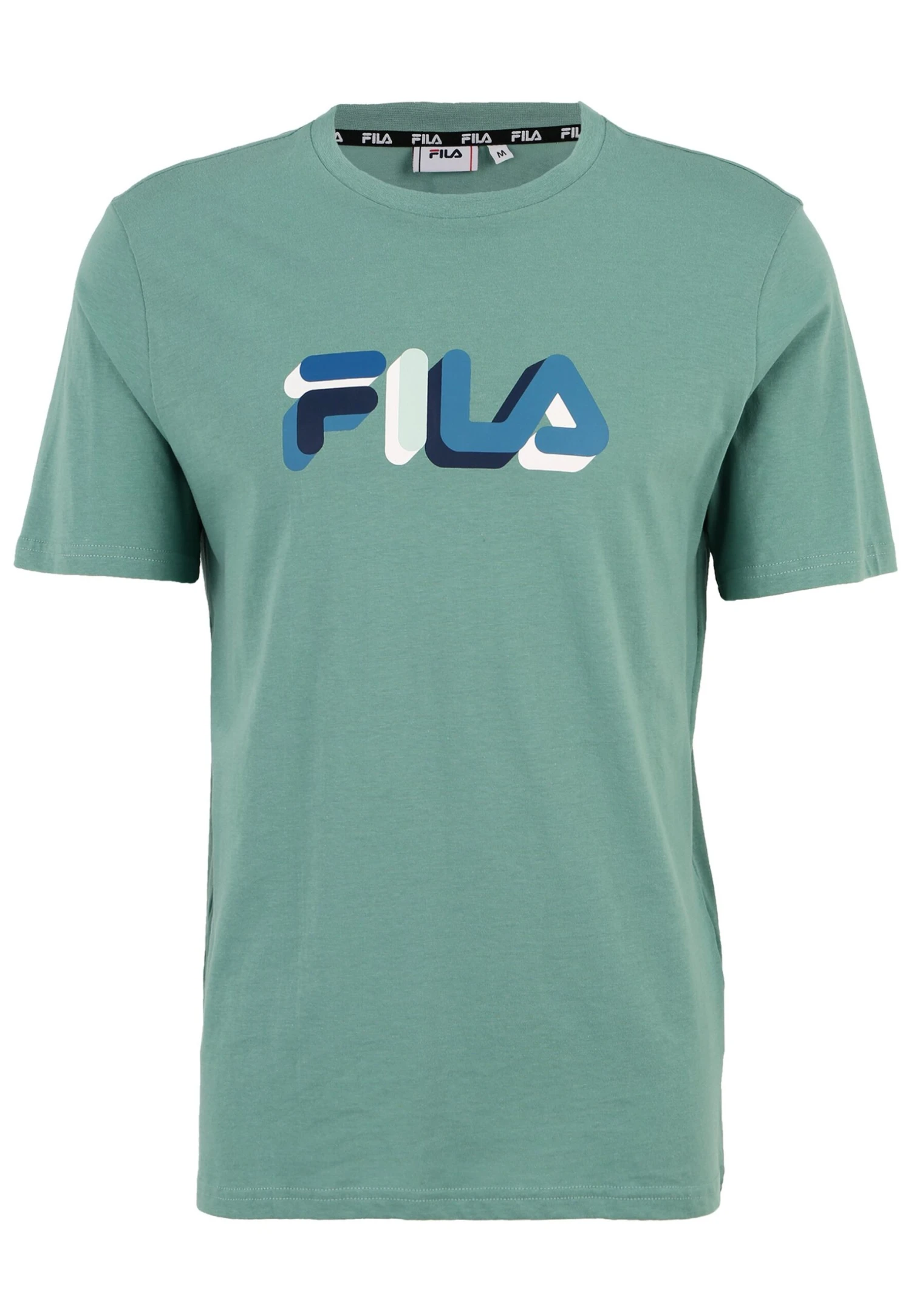 Fila Apparel Blunk Regular Graphic Tee - Camiseta Estampada - Beryl Green 4 Fila Apparel Blunk Regular Graphic Tee - Camiseta Estampada - Beryl Green - Imagen 4