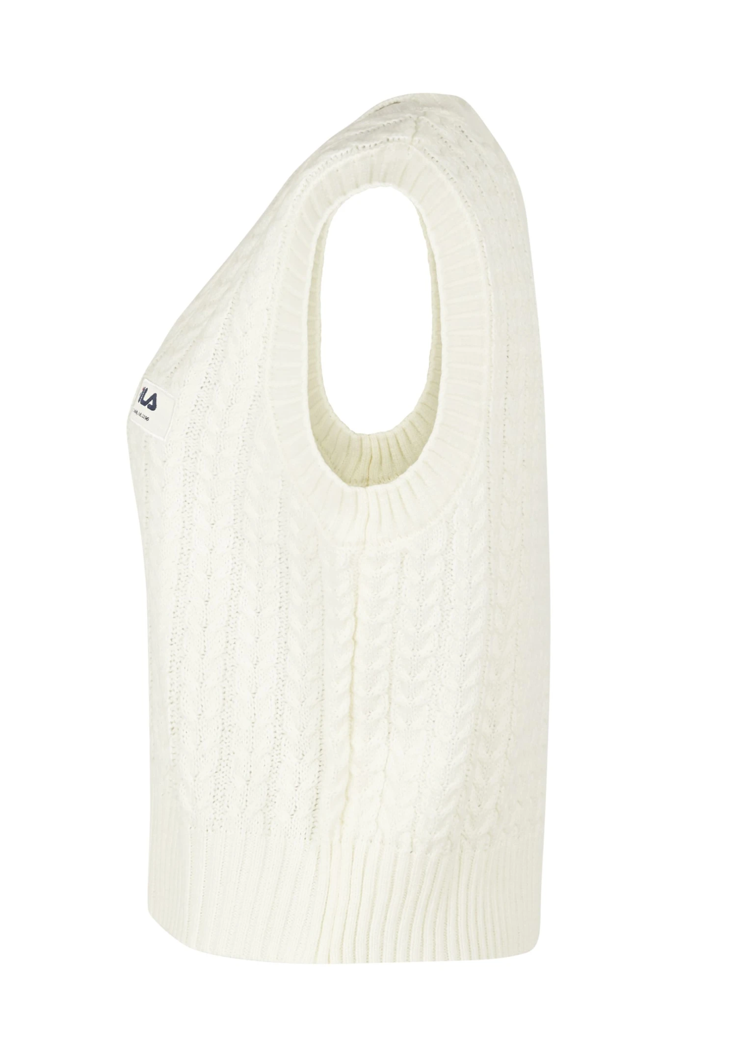 Fila Apparel Tarragona Cropped - Jersey De Punto - Cloud Dancer 2 Fila Apparel Tarragona Cropped - Jersey De Punto - Cloud Dancer - Imagen 2