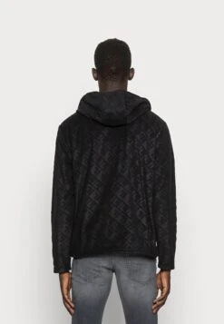 Fila Terah Half Zip Hoody - Jersey Con Capucha - Black -Fila 57f71fd0dff14c0189df2ea92123da9a