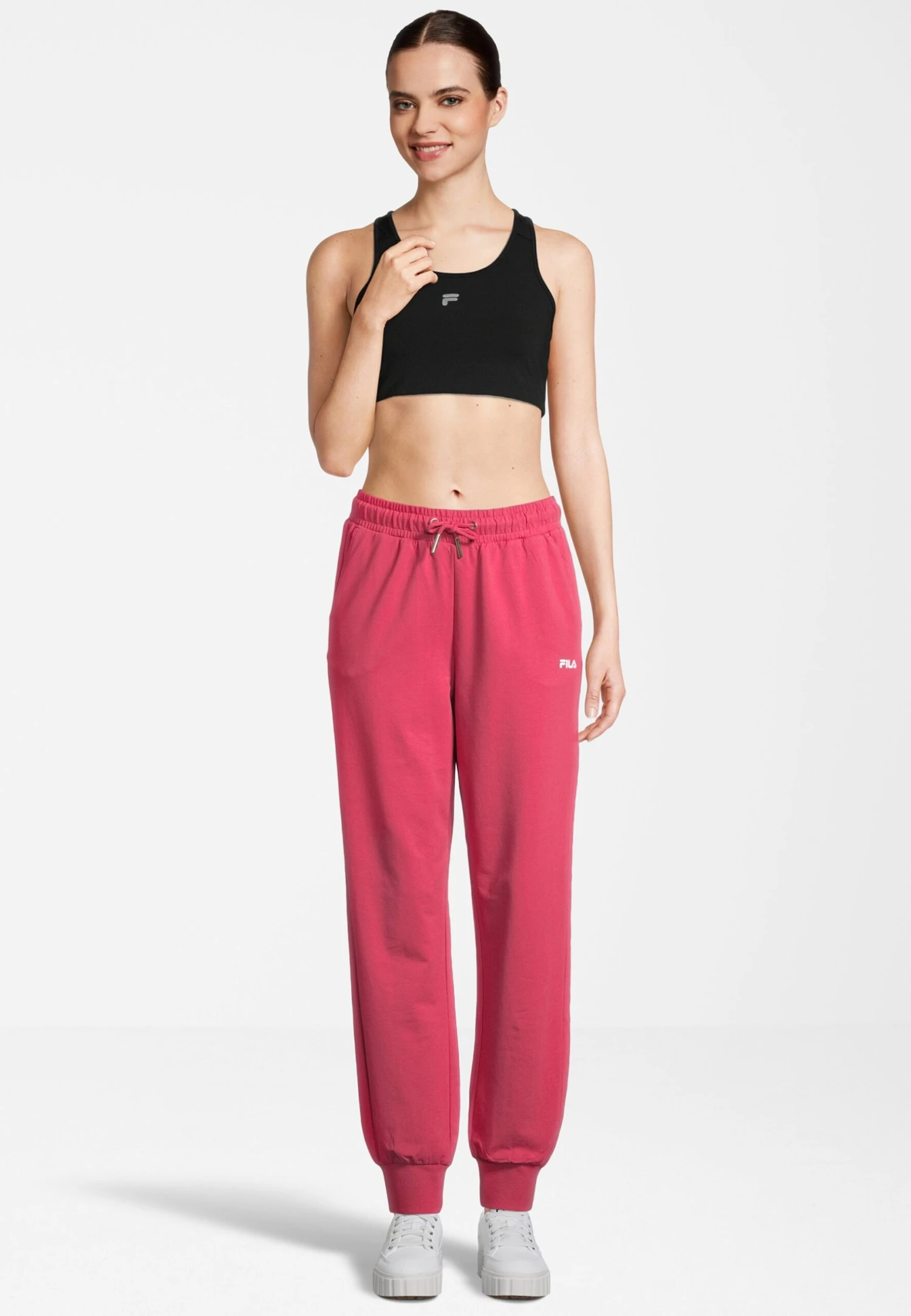 Fila Apparel Balimo High Waist - Pantalones Deportivos - Carmine 2 Fila Apparel Balimo High Waist - Pantalones Deportivos - Carmine - Imagen 2