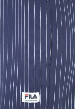 Fila Tebra High Waist - Pantalón Corto De Deporte - Medieval Blue Antique White Irregular Striped -Fila 5e812d1dccc44de6a1eda8f513ddd260